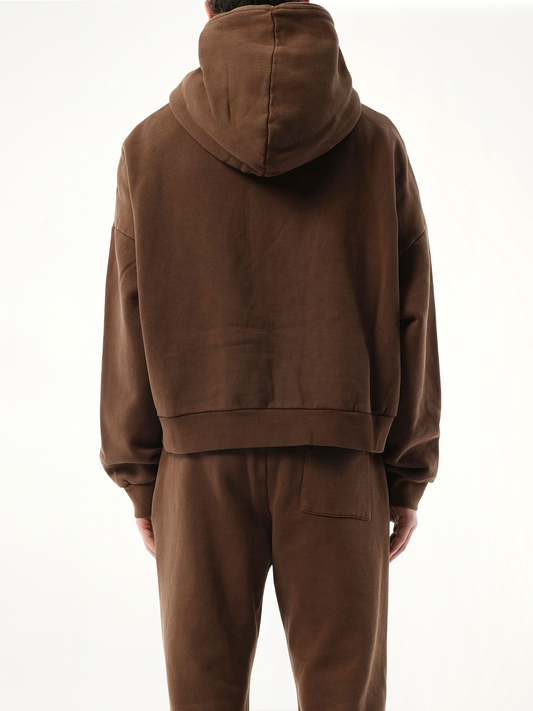 Eternal Zip Hoodie in Brunette