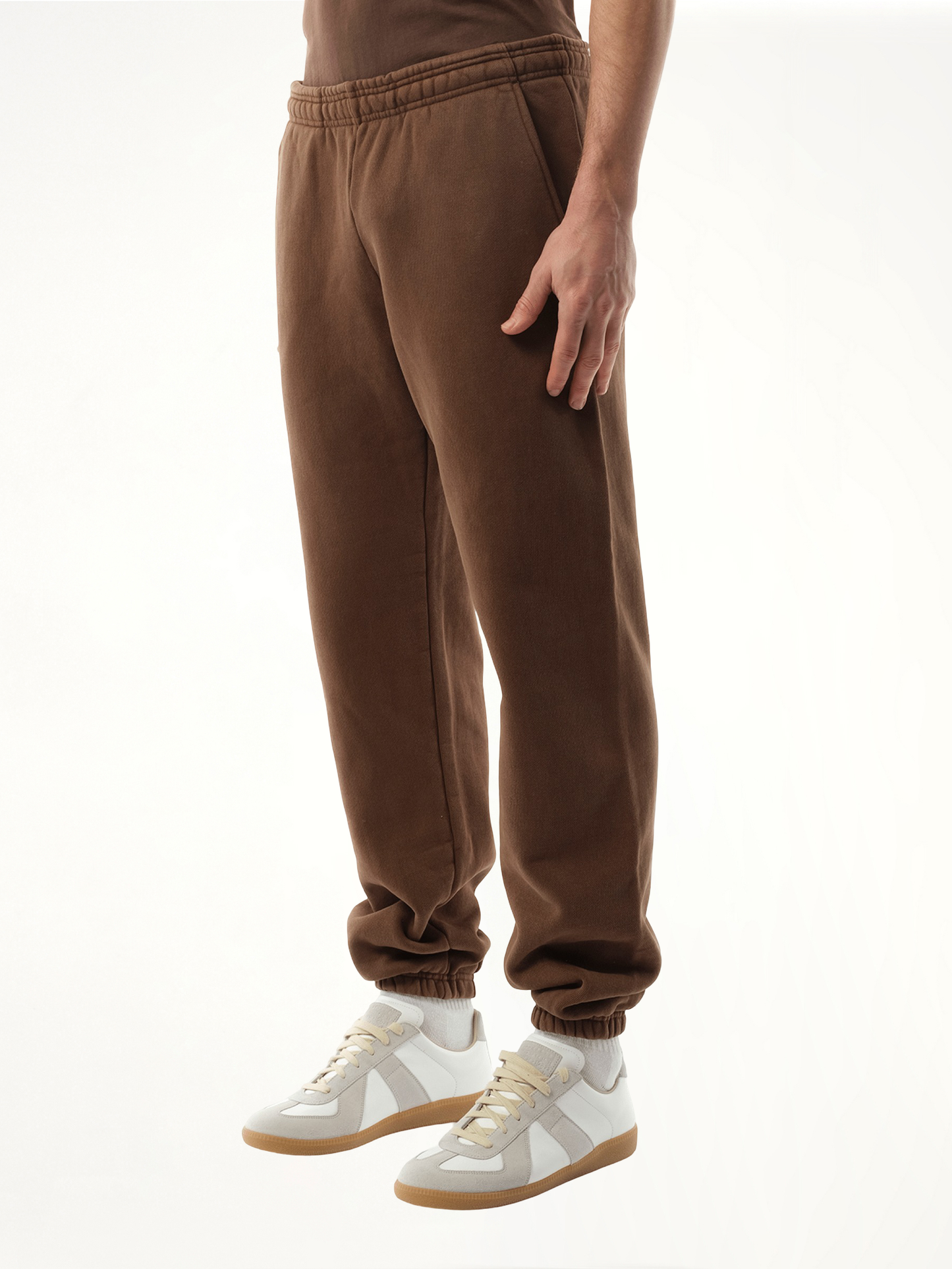 Heavy Sweatpants in Brunette