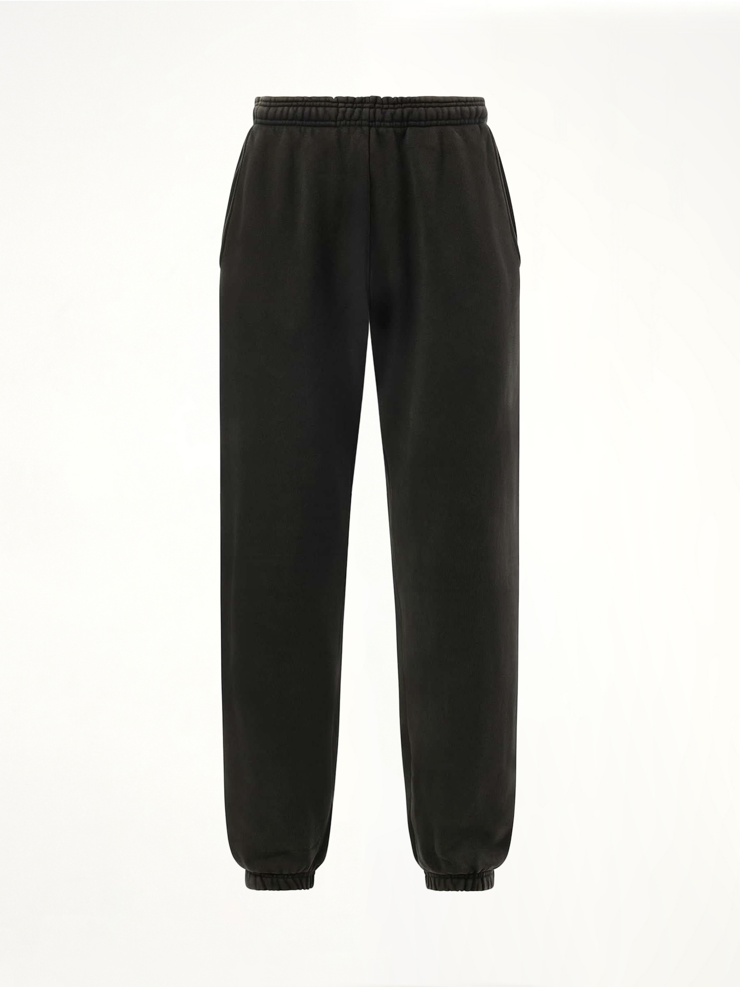 Heavy Sweatpants in Washed Black