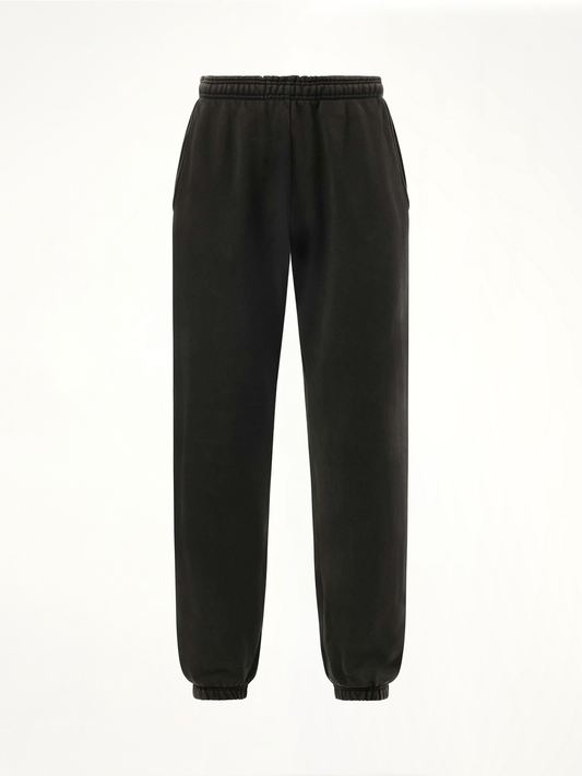 Heavy Sweatpants in Washed Black