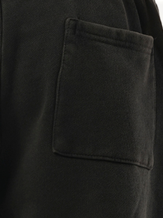 Heavy Sweatpants in Washed Black