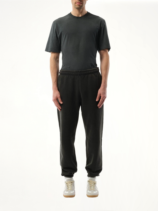 Heavy Sweatpants in Washed Black