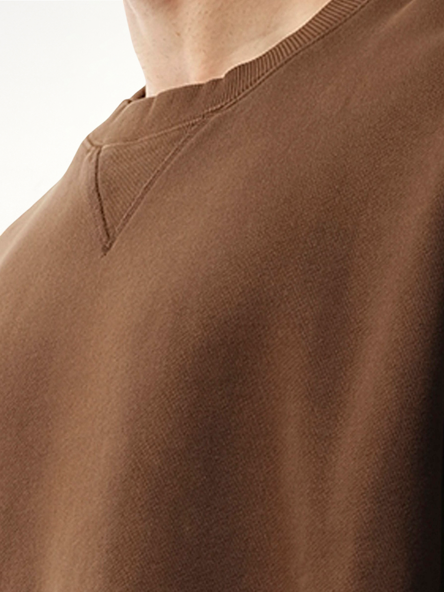 Box Sweatshirt in Brunette