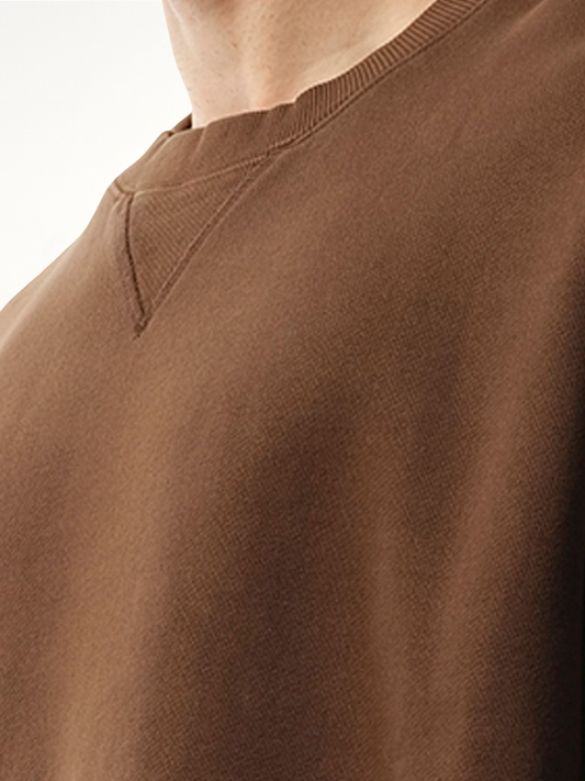 Box Sweatshirt in Brunette