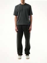 Dart T-Shirt in Washed Black