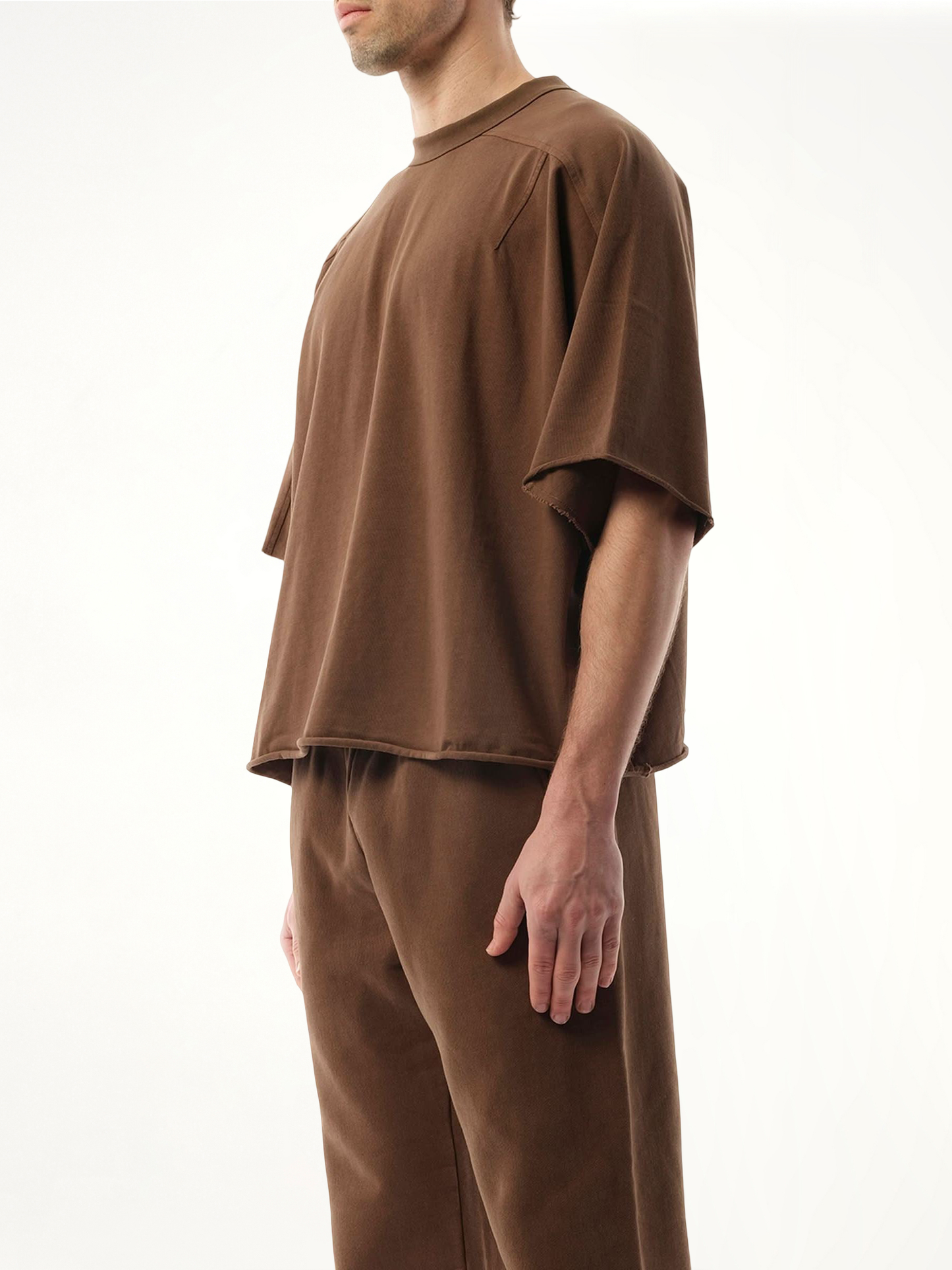 Heavy Dart T-Shirt in Brunette