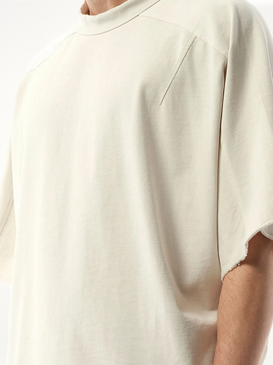 Heavy Dart T-Shirt in Rice