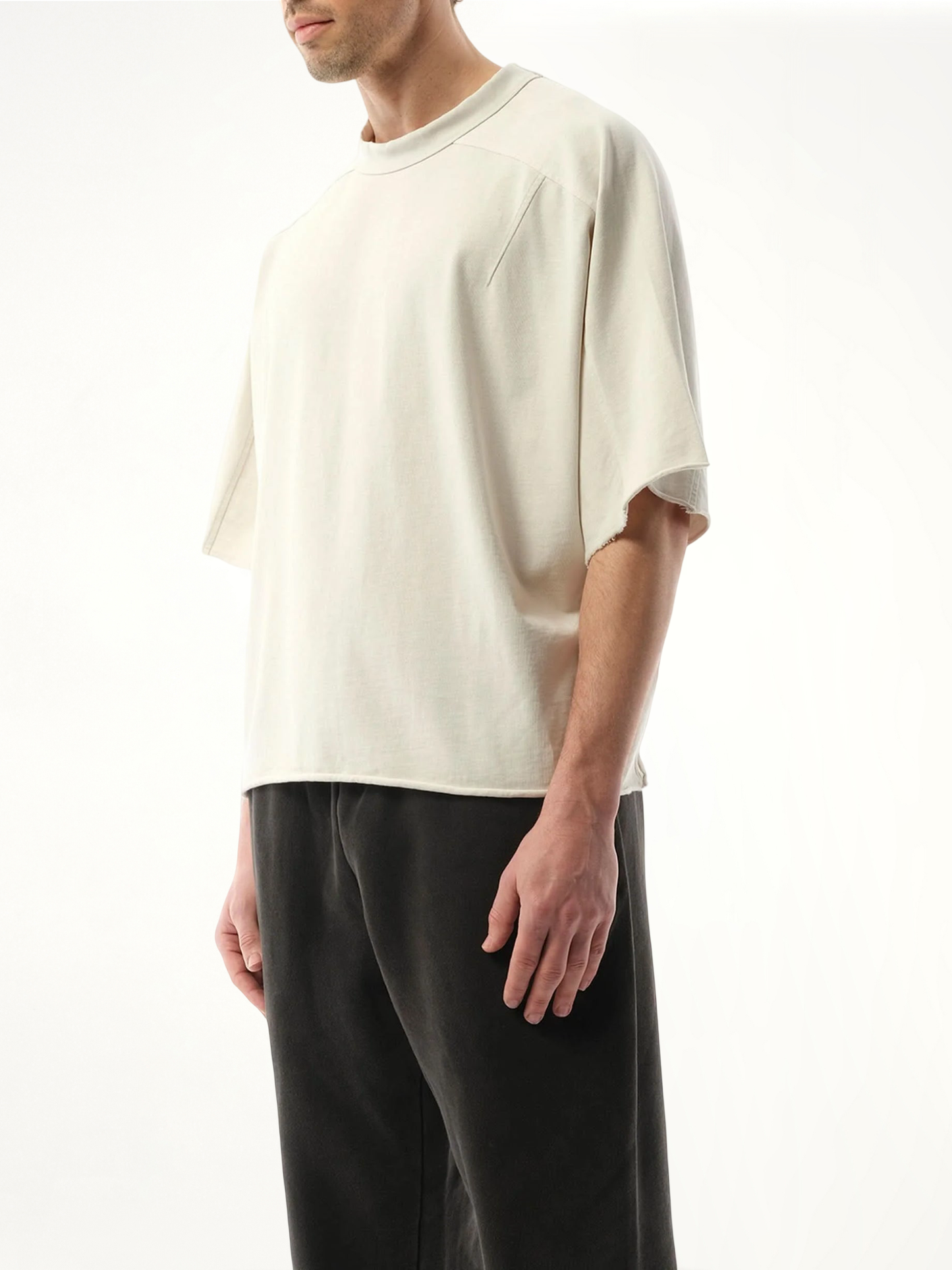 Heavy Dart T-Shirt in Rice