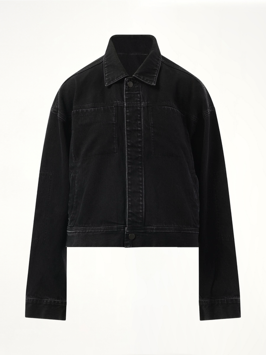 Gem Denim Jacket in Magnetite