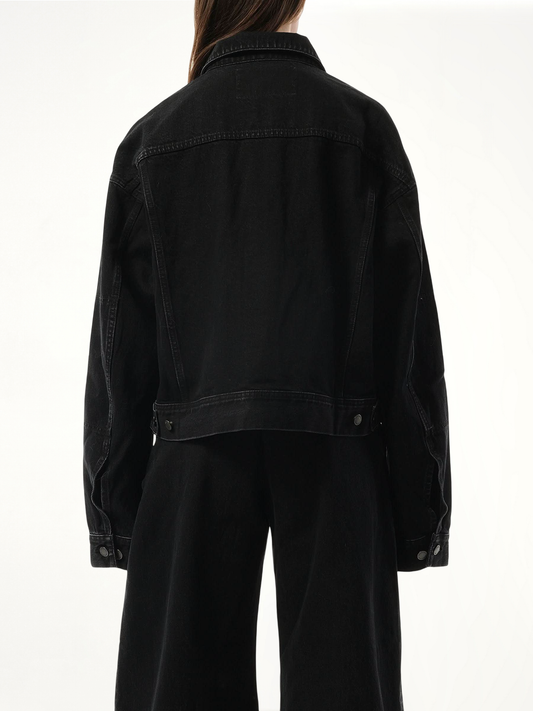 Gem Denim Jacket in Magnetite