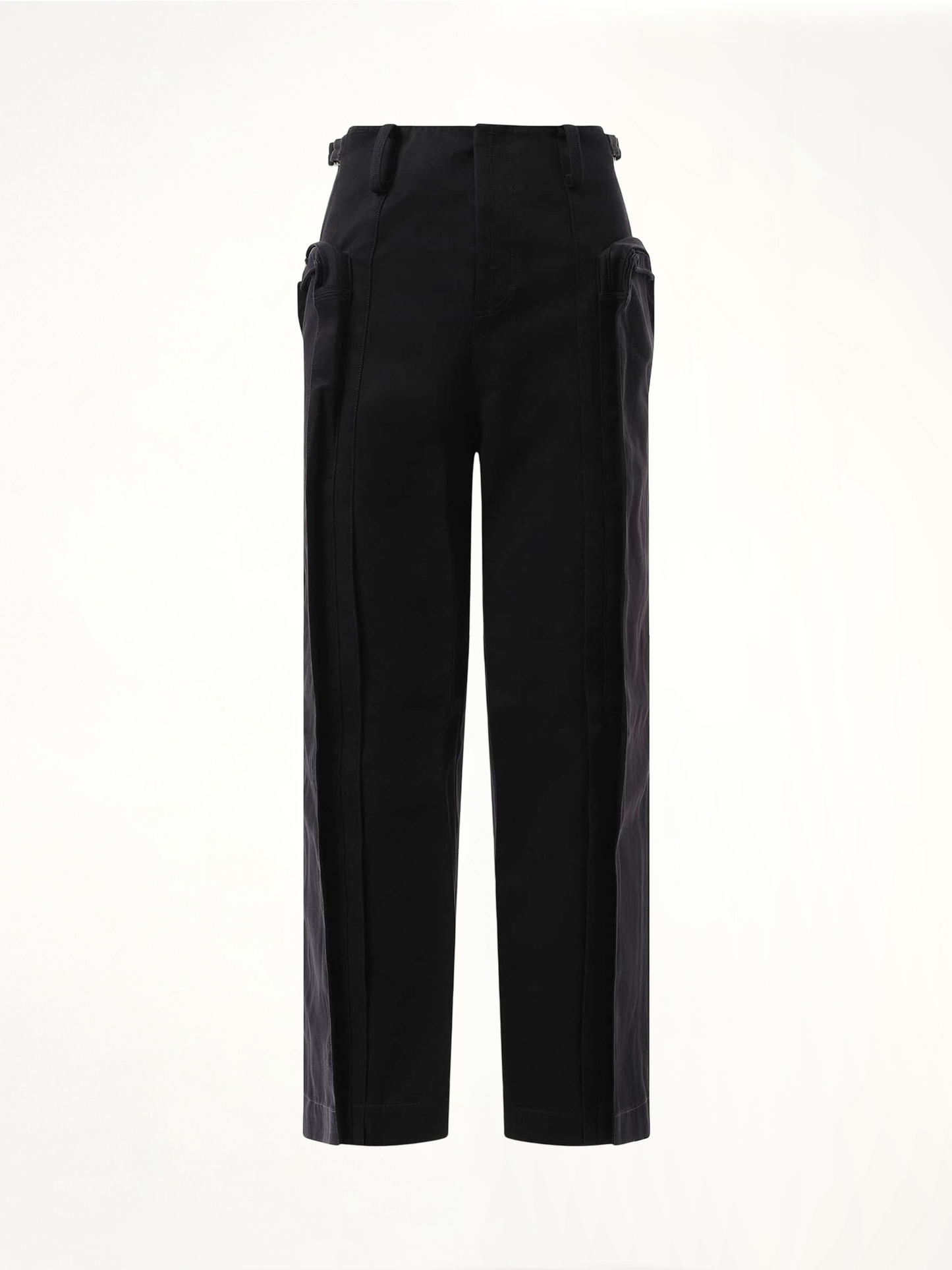 Oversized Cargo Pants in Black