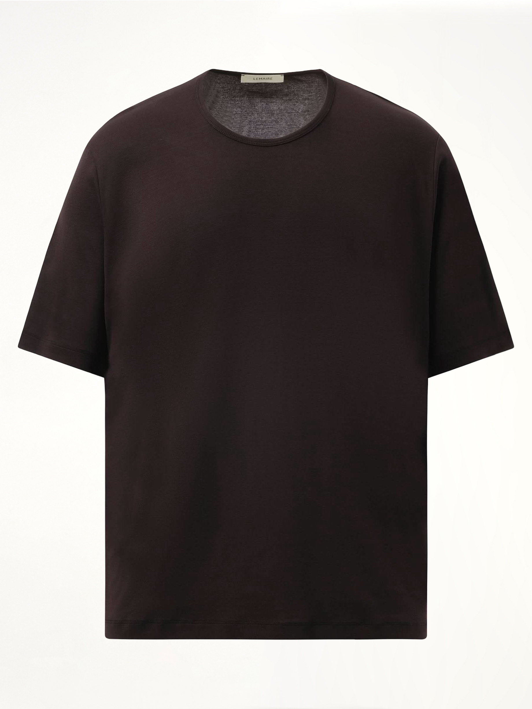 リブUネックTシャツ スクイッドインク