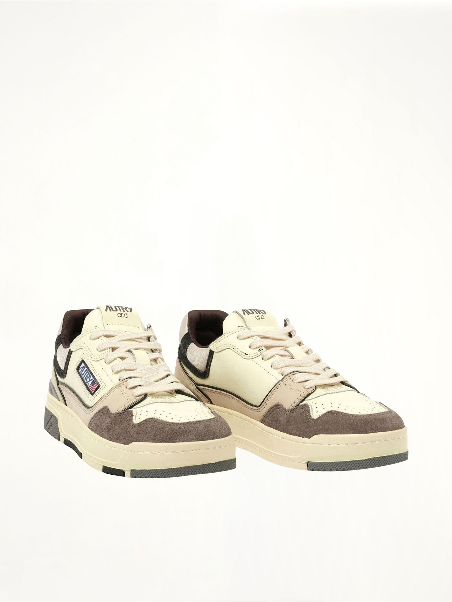 CLC Low Sneaker in Suede/Black/Grey