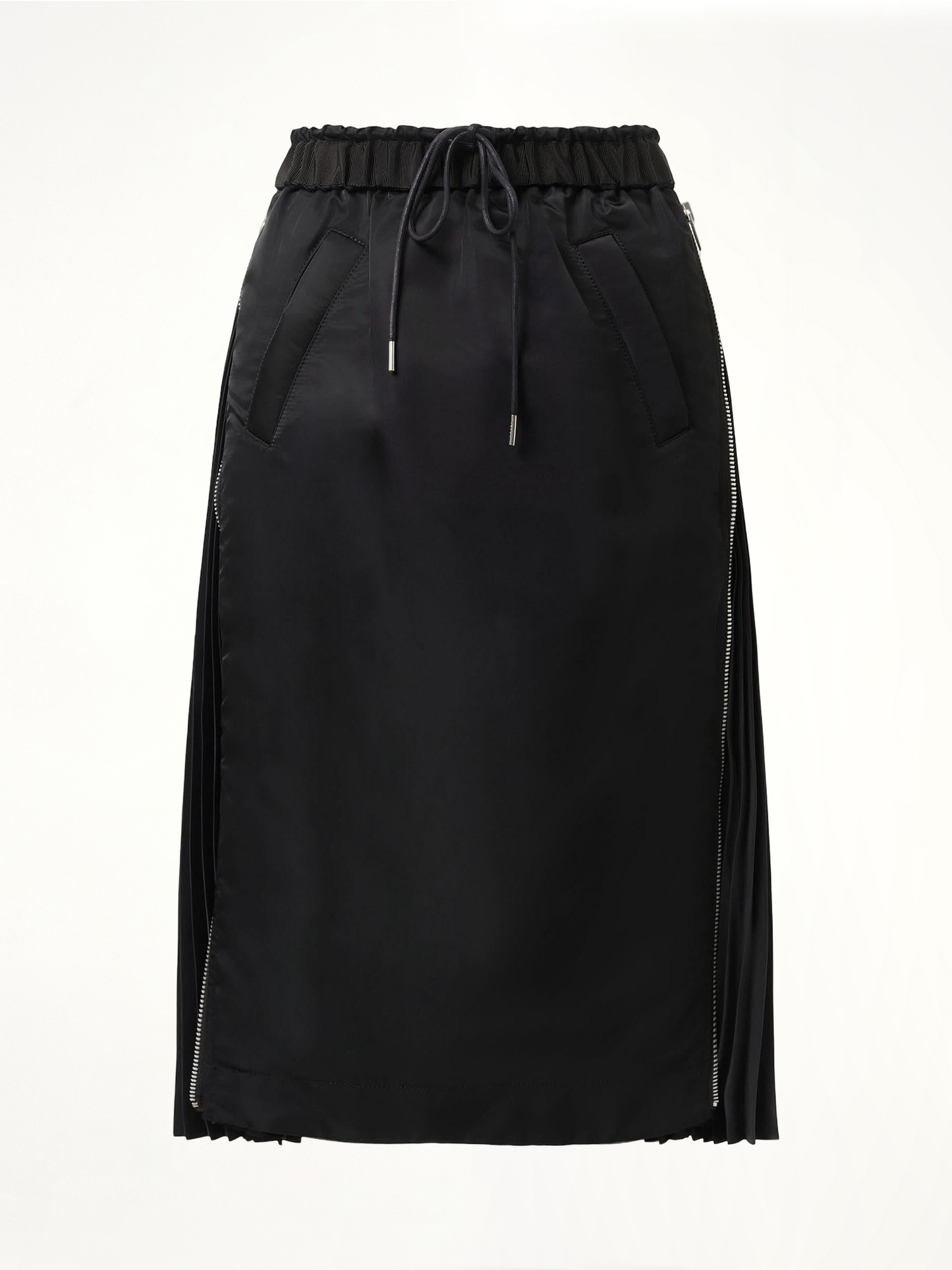 Nylon Skirt in Black