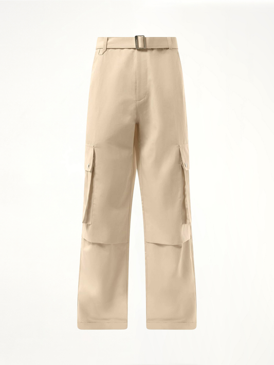 Le Cargo Pants in Beige