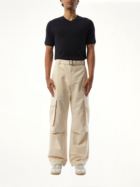 Le Cargo Pants in Beige