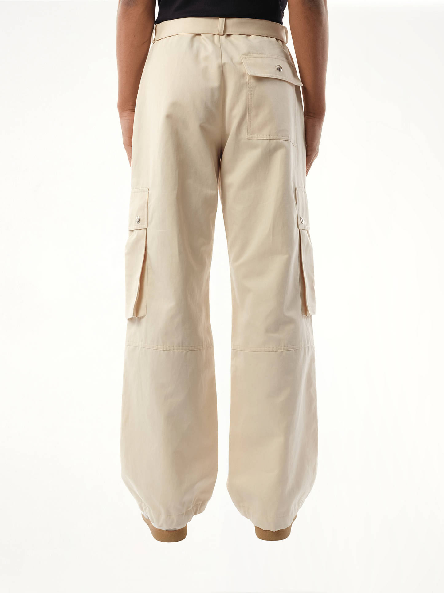 Le Cargo Pants in Beige