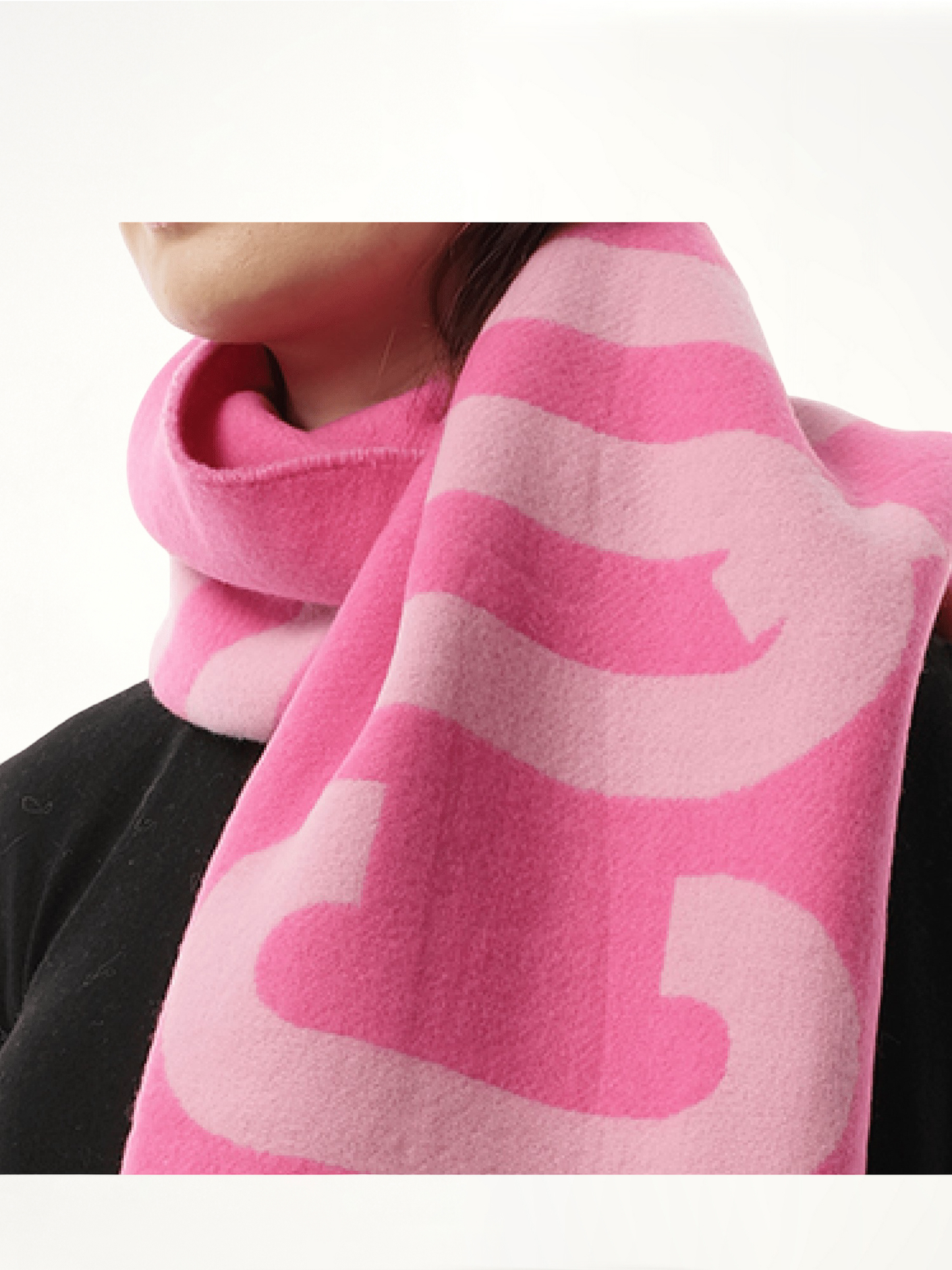 L'echarpe Jacquemus Scarf in Pink/Multicolour