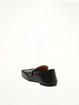 Les Moccasins Carre in Black Back View | JACQUEMUS