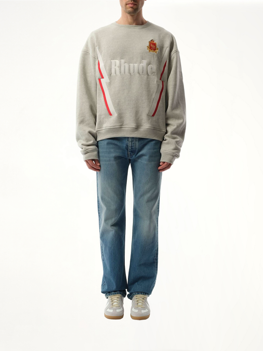 Lightning Sweatshirt in Heather Grey