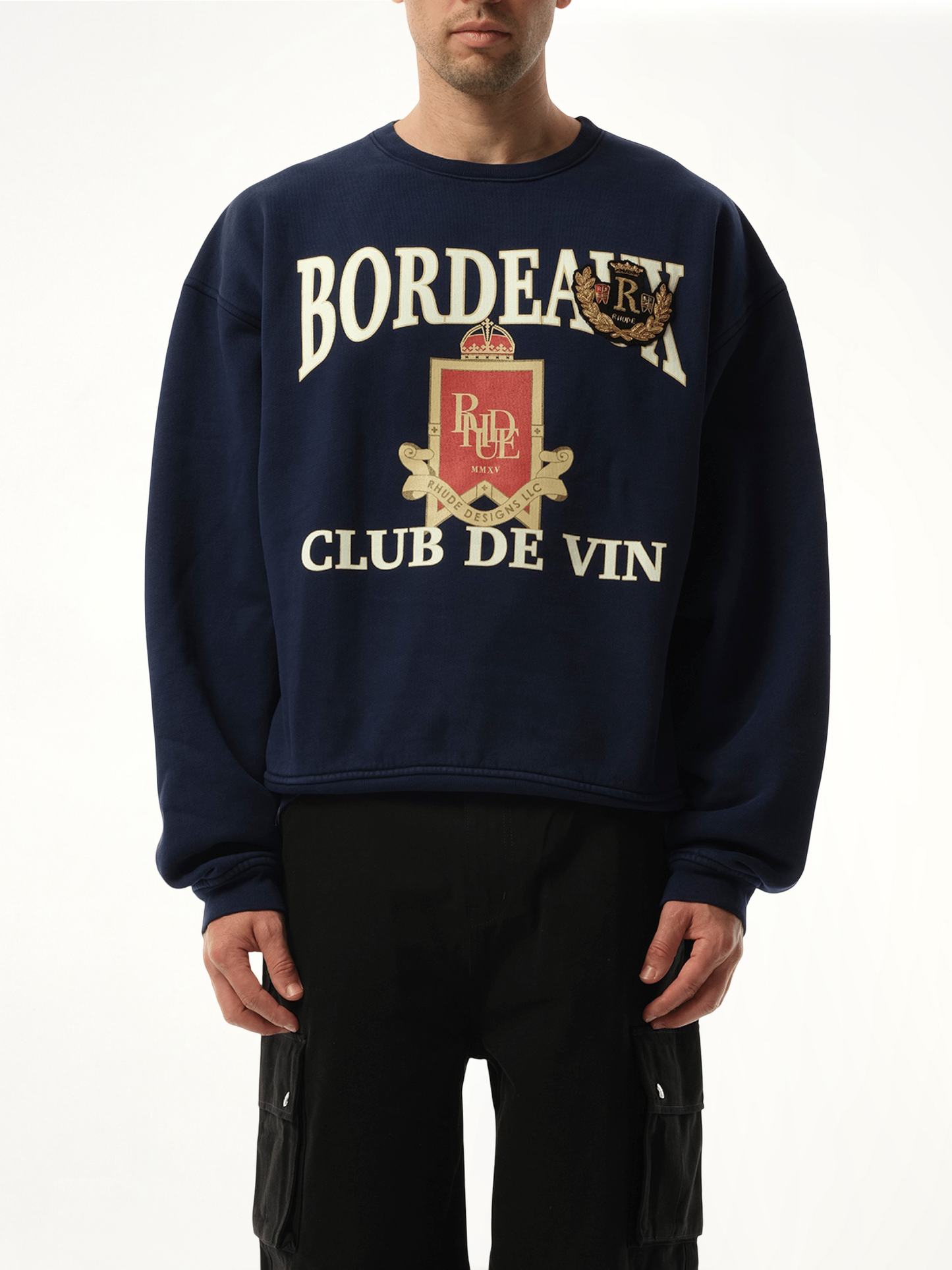 Bordeaux Sweatshirt in Navy