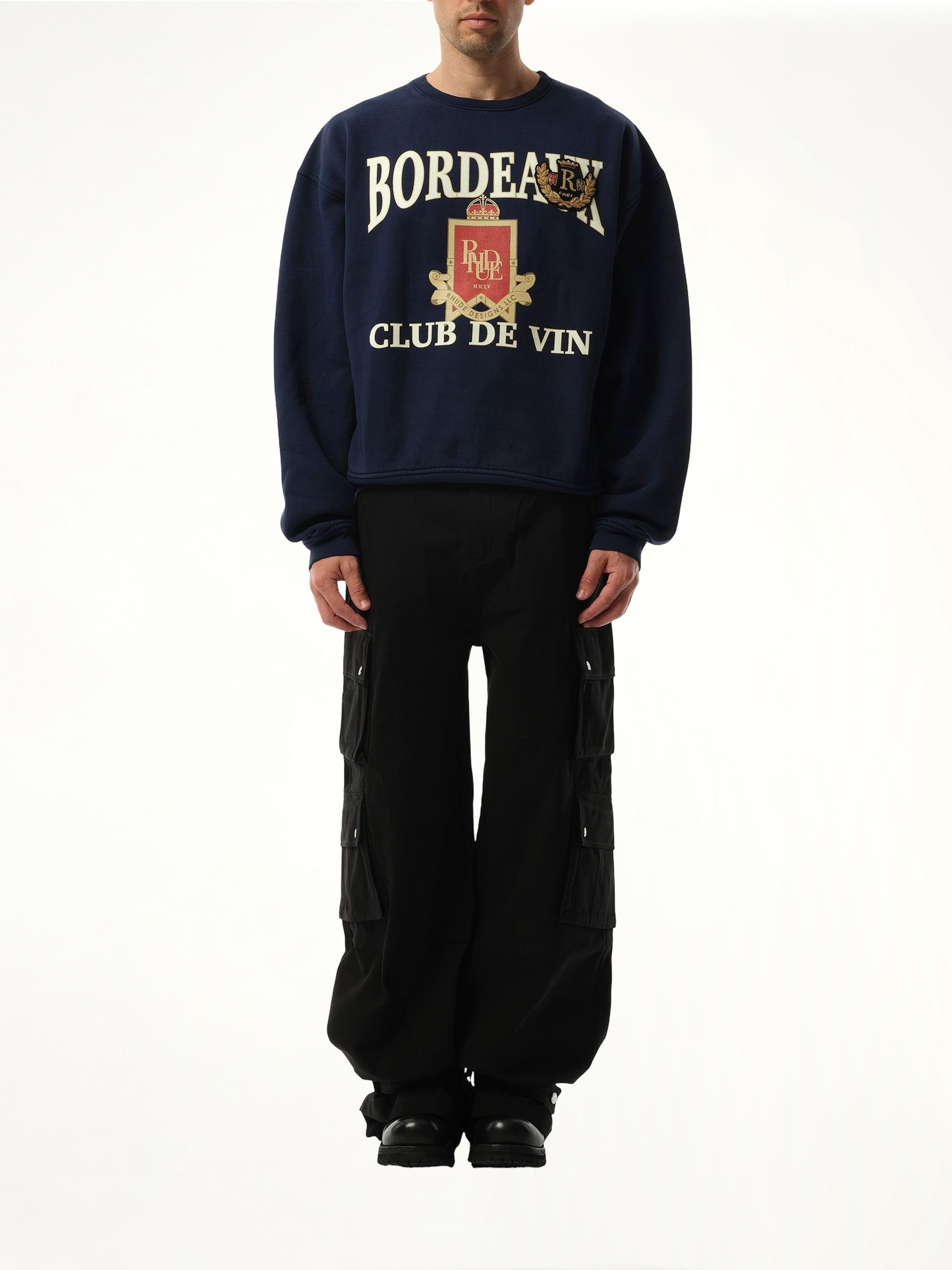 Bordeaux Sweatshirt in Navy