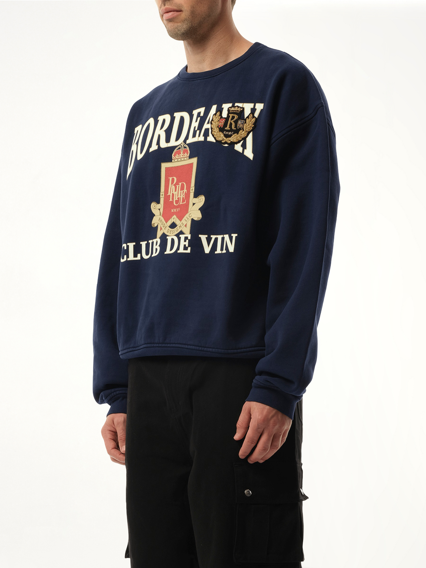 Bordeaux Sweatshirt in Navy