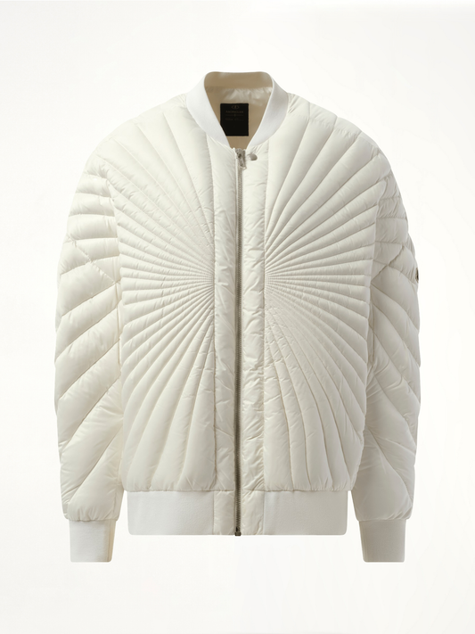 Rick Owens x Moncler Radiance Peter Jacket in Milk