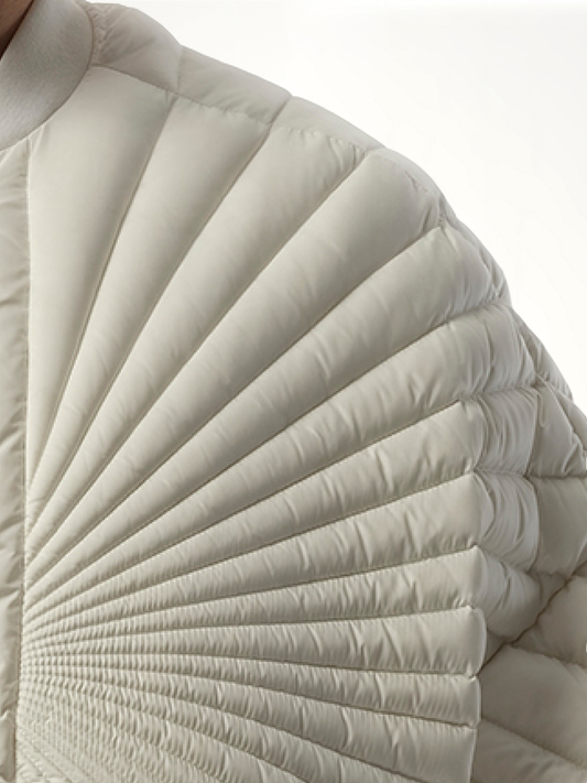 Rick Owens x Moncler Radiance Peter Jacket in Milk