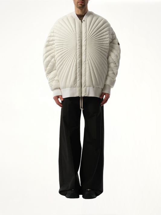 Rick Owens x Moncler Radiance Peter Jacket in Milk