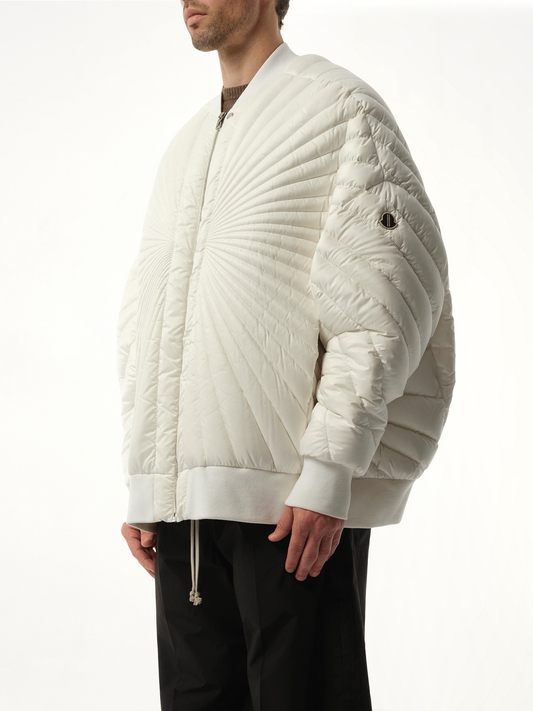 Rick Owens x Moncler Radiance Peter Jacket in Milk
