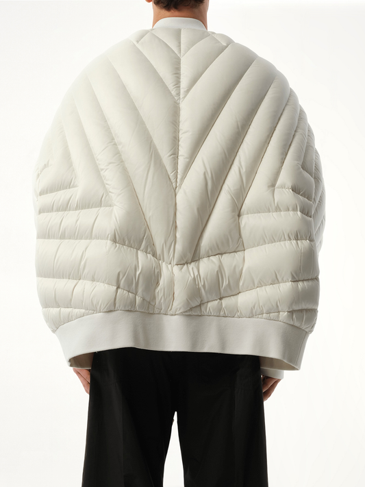 Rick Owens x Moncler Radiance Peter Jacket in Milk
