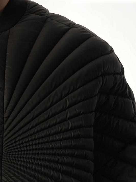 Rick Owens x Moncler Radiance Peter Jacket in Black