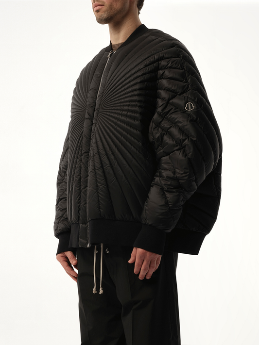 Rick Owens x Moncler Radiance Peter Jacket in Black