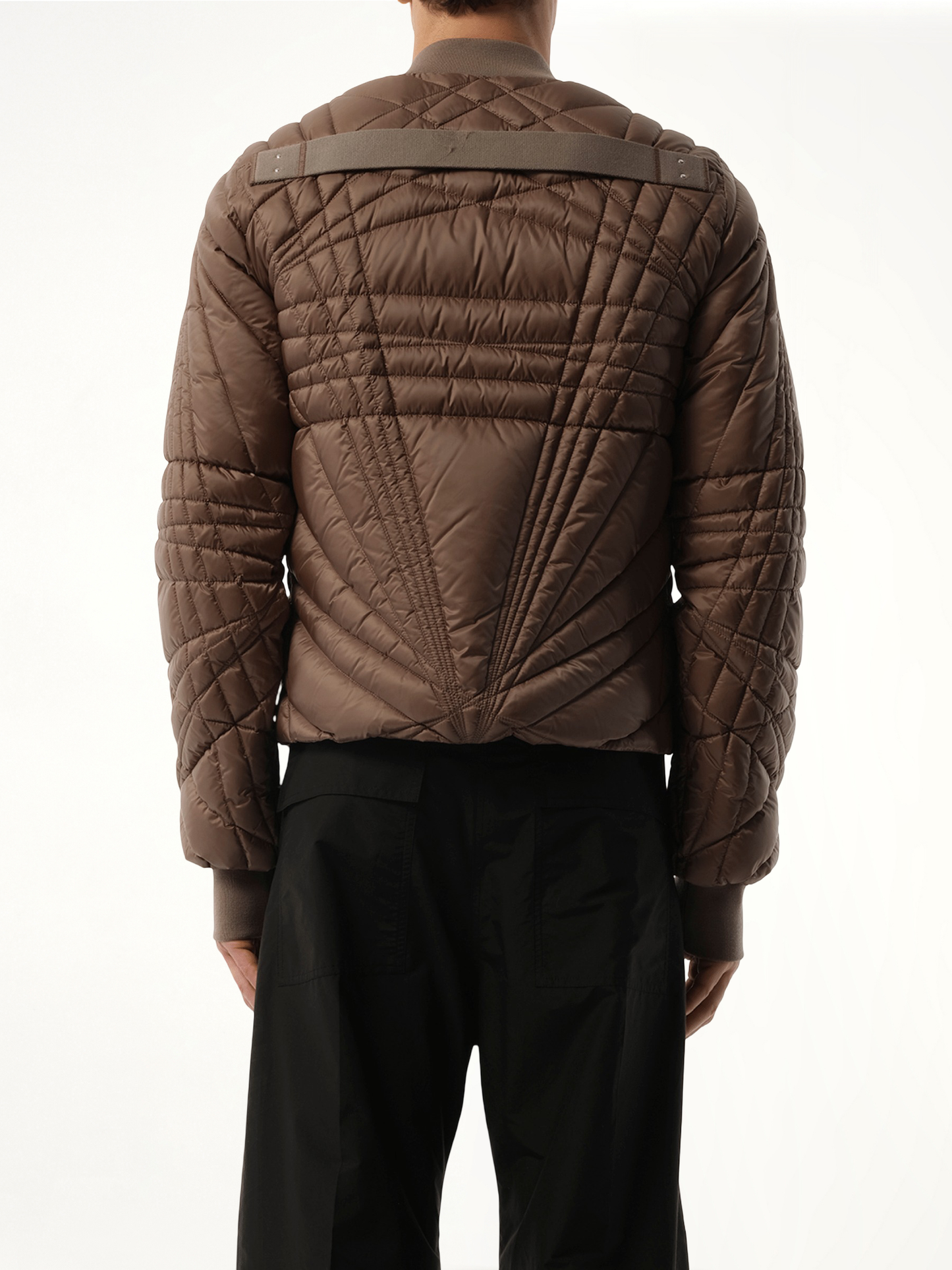 Rick Owens x Moncler Megapenta Flight Jacket in Dust