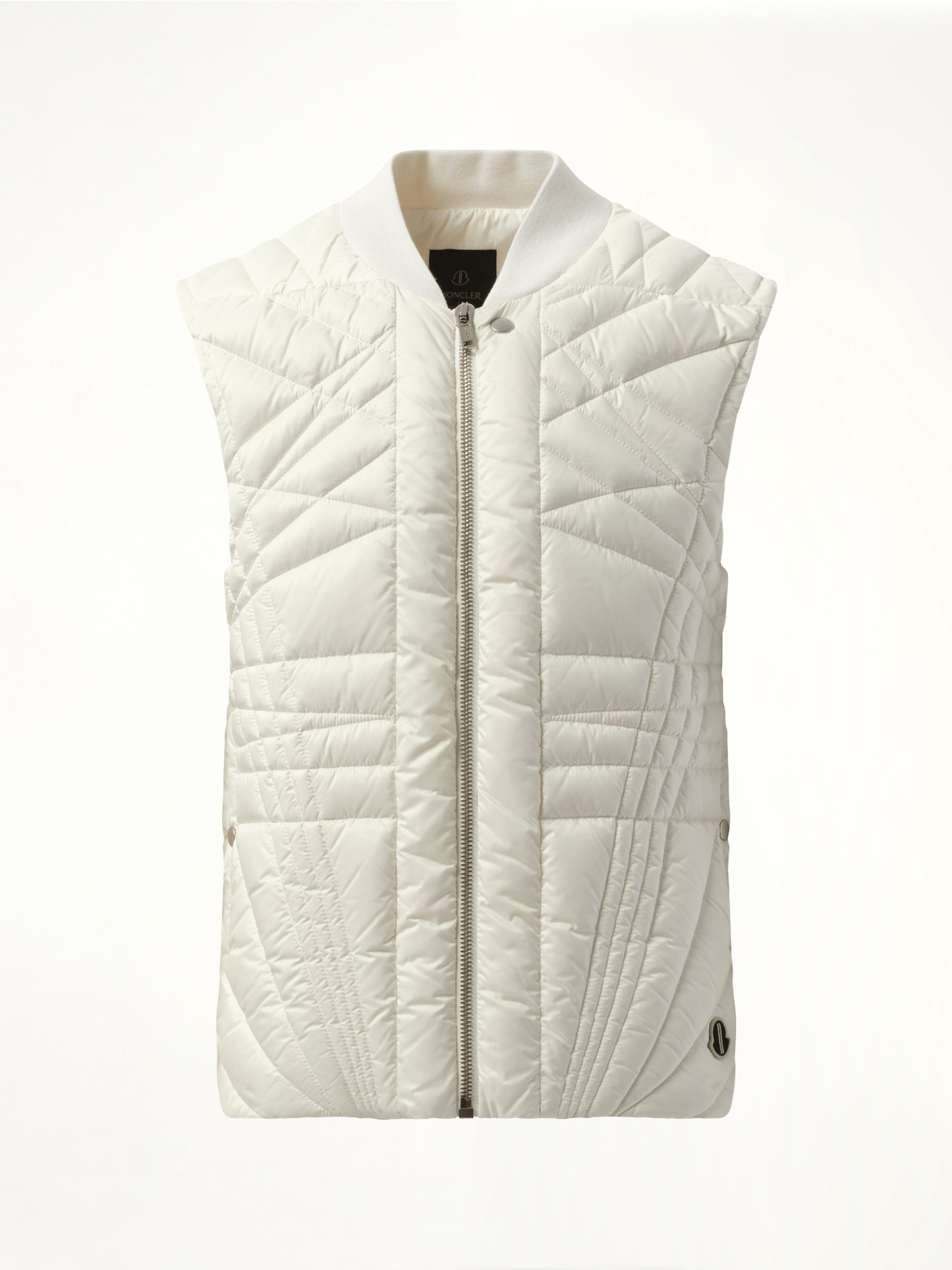 Rick Owens x Moncler Megapenta Flight Vest in Milk