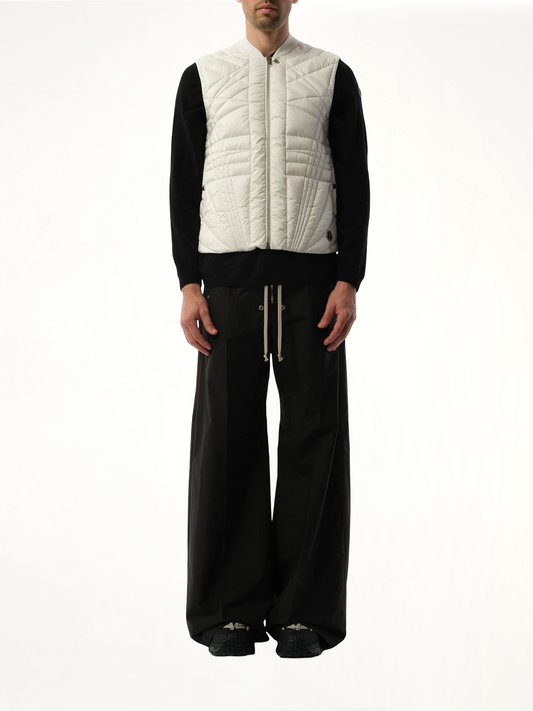 Rick Owens x Moncler Megapenta Flight Vest in Milk
