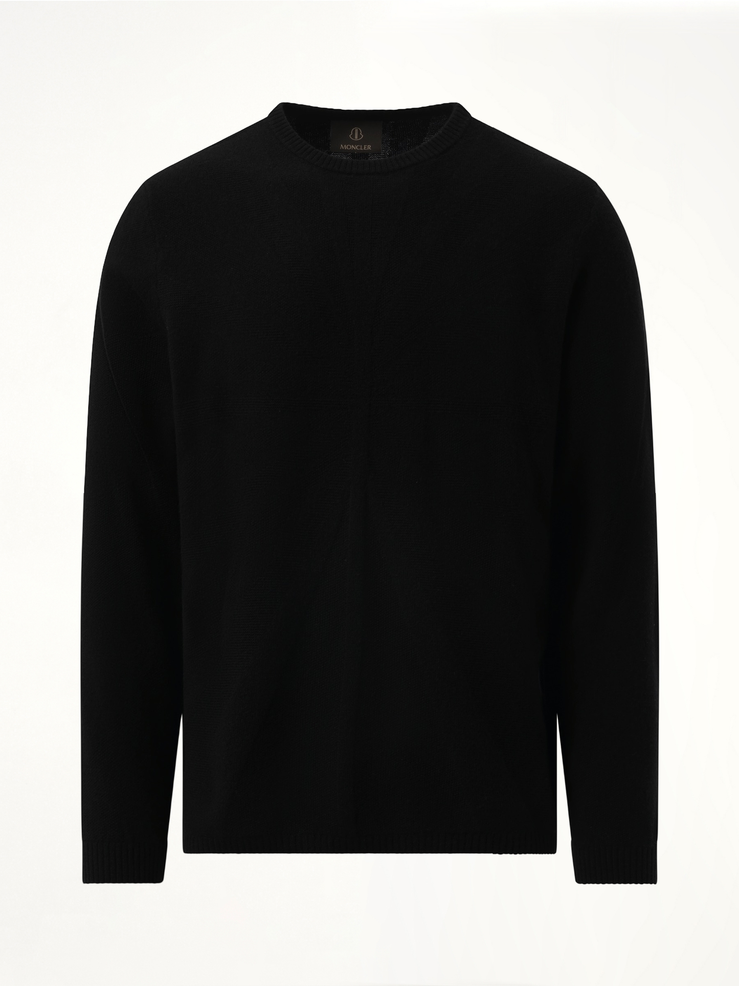 Rick Owens x Moncler Jumbo Round Neck Sweater in Black
