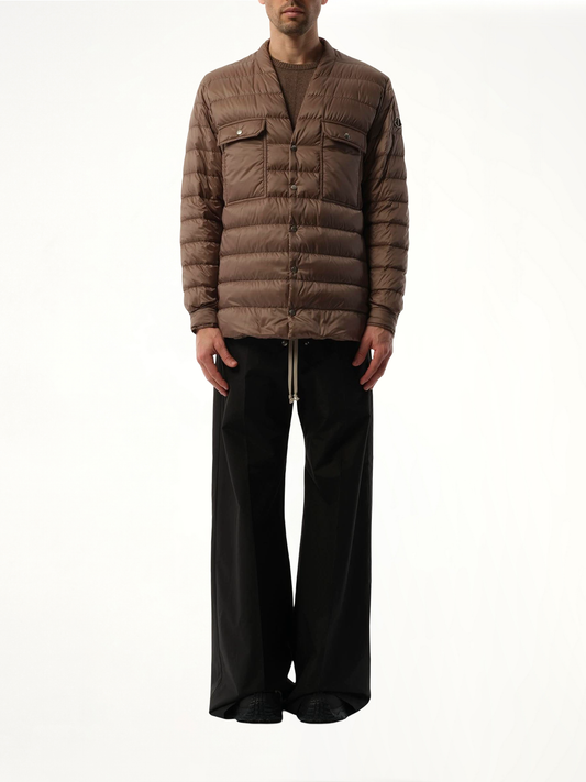 Rick Owens x Moncler Padded Outershirt in Dust
