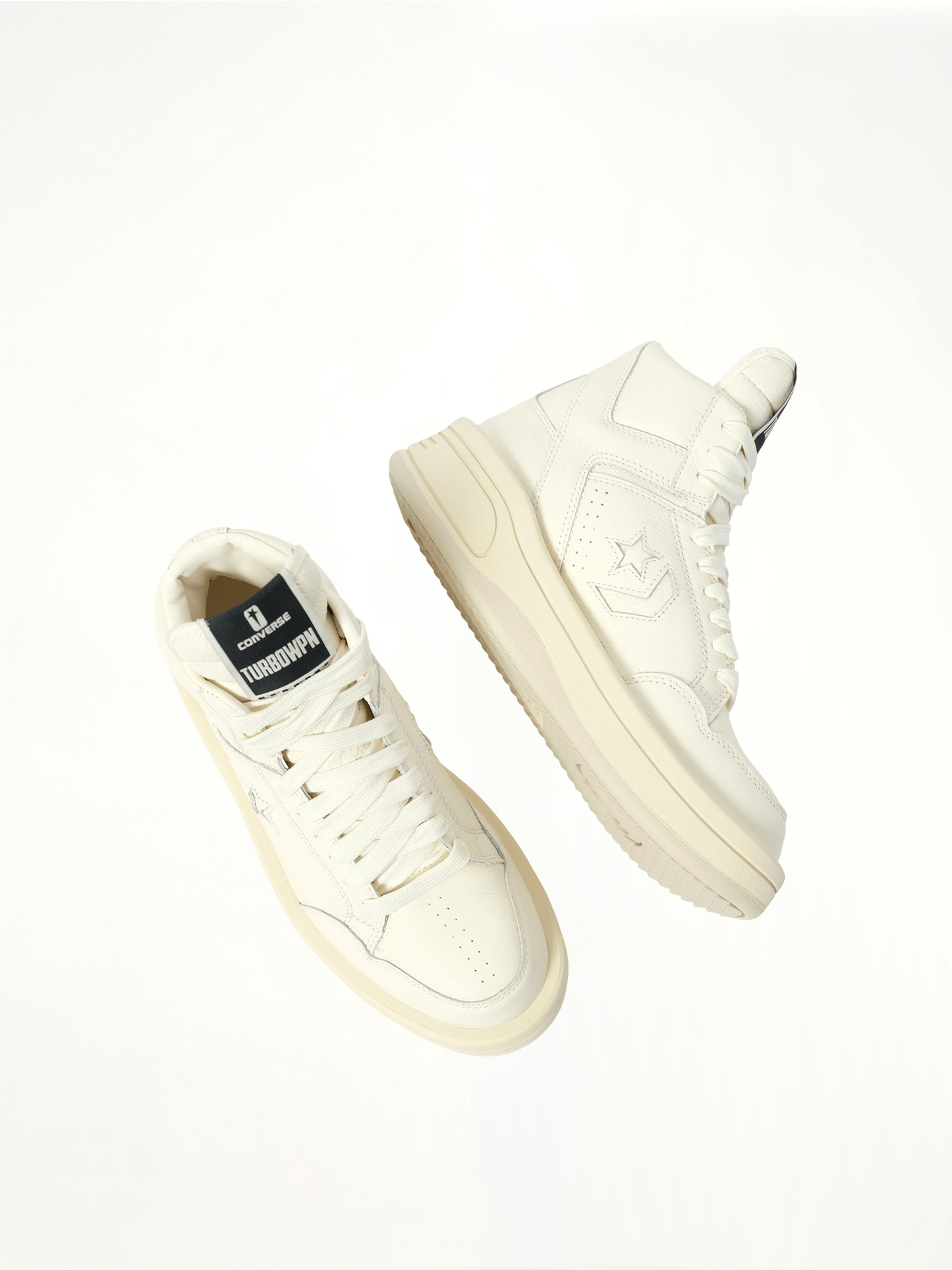DRKSHDW x Converse TURBOWPN in White/White