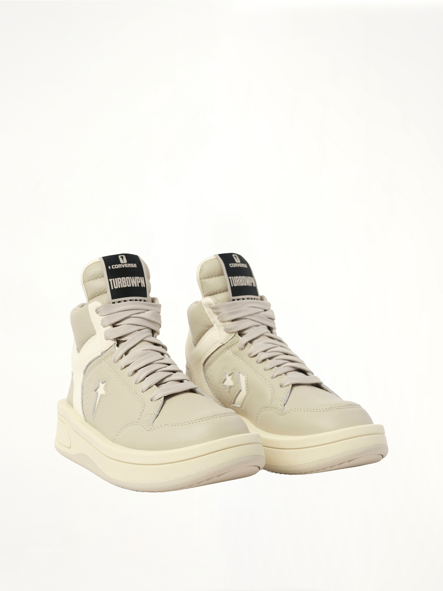 DRKSHDW x Converse TURBOWPN in Oyster/White