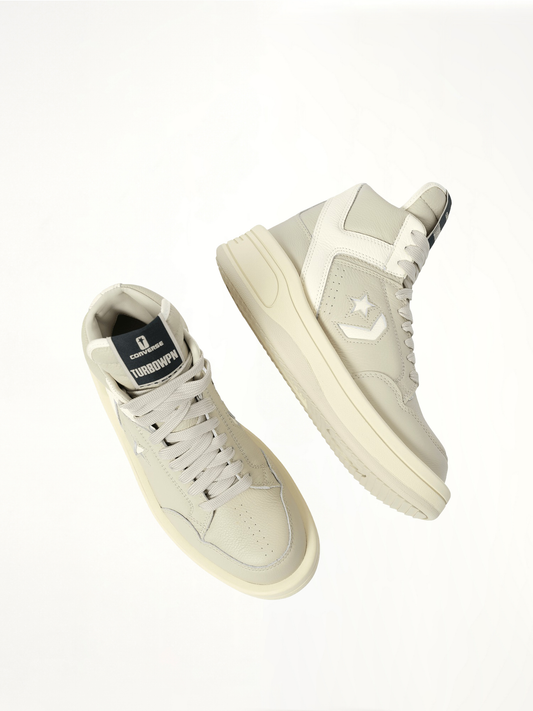 DRKSHDW x Converse TURBOWPN in Oyster/White