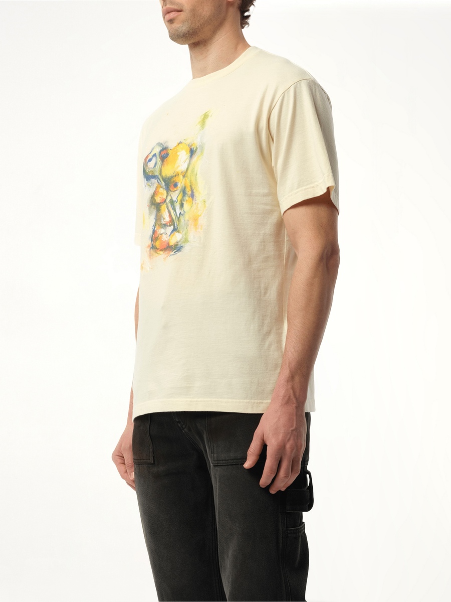 Teddy Bear with Key T-Shirt in Beige