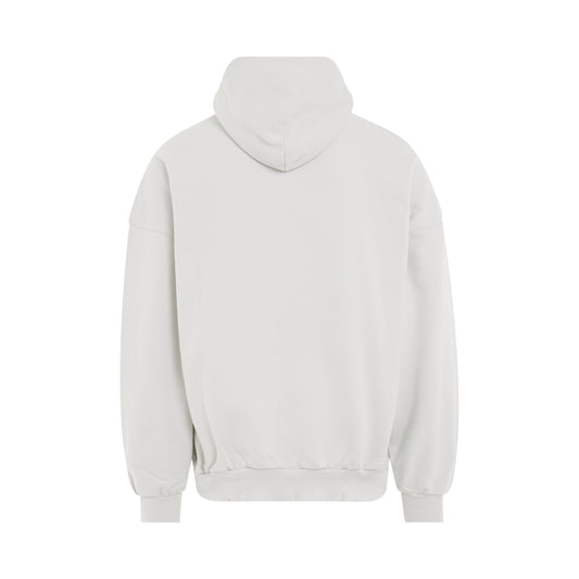 Bal.Com Oversized Hoodie in Dirty White