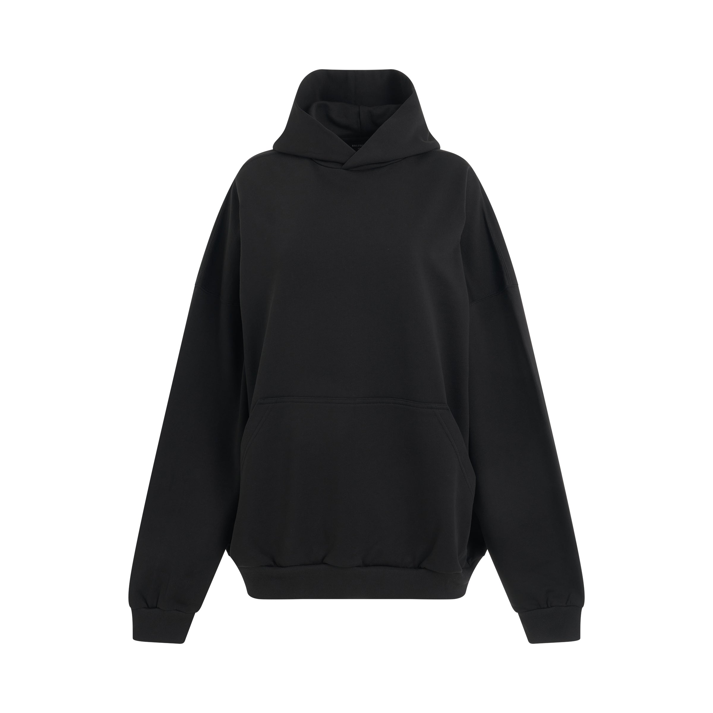 BB Paris Strass Oversized Hoodie in Washed Black