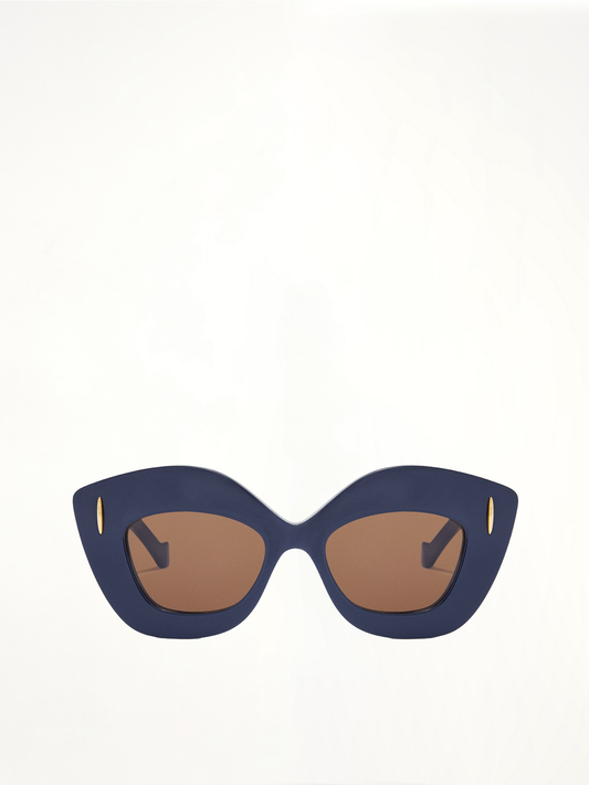 Loewe LW40127F Acetate Sunglasses in Blue