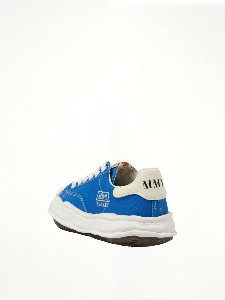 BLAKEY OG Low Top Sneaker in CL Blue Back View | MAISON MIHARA YASUHIRO