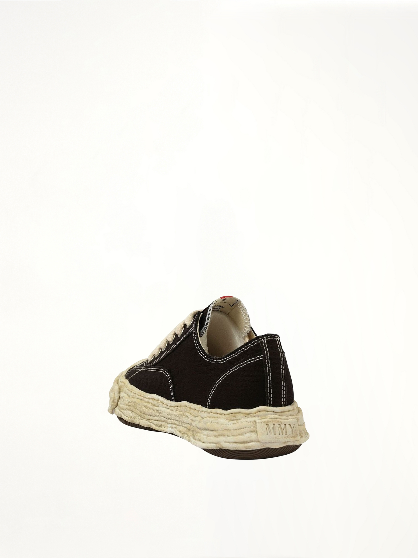 PETERSON 23 Vintage Coloured Sneaker in Black