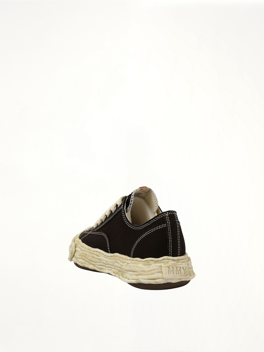 PETERSON 23 Vintage Coloured Sneaker in Black