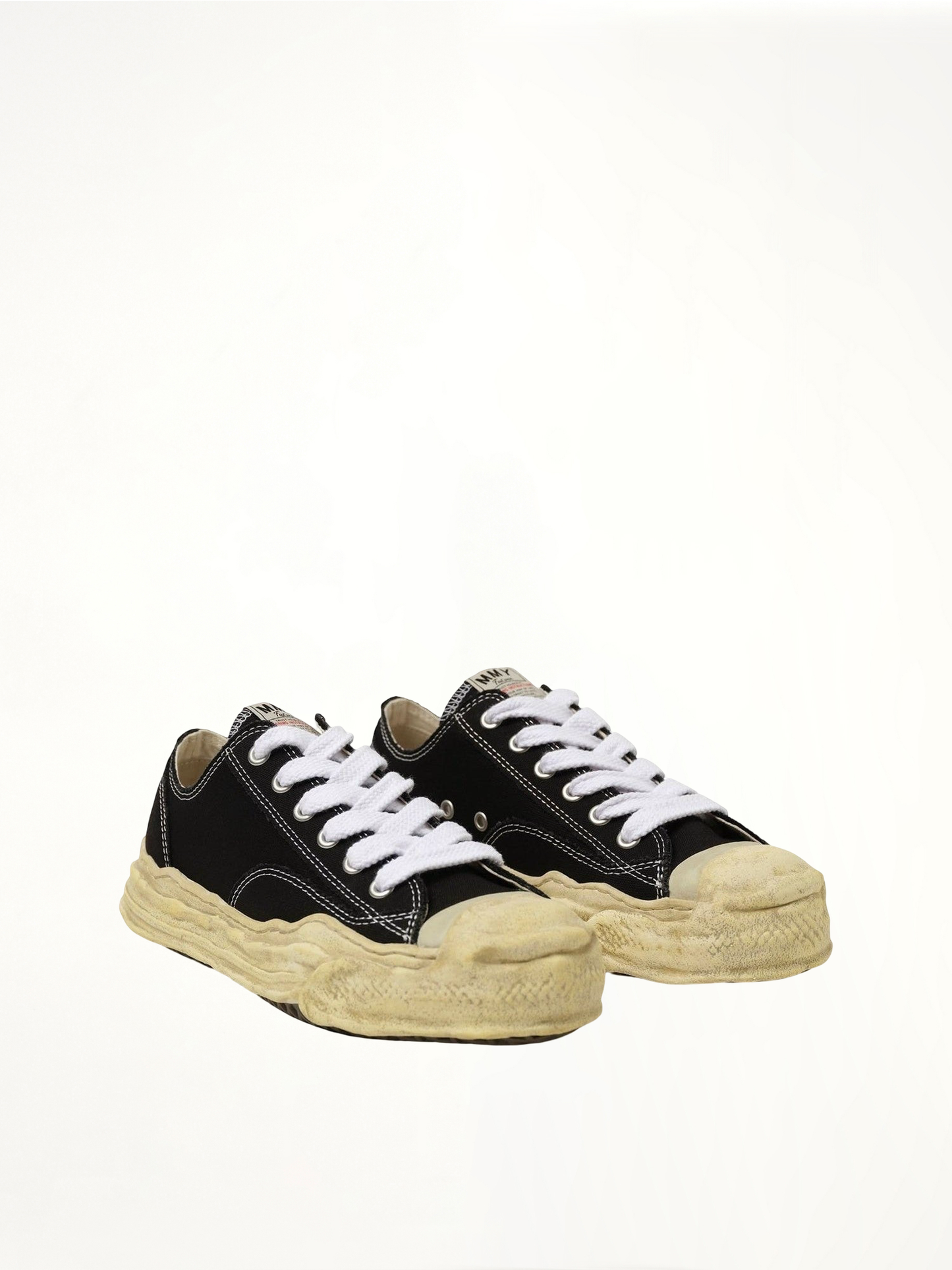 HANK OG Garment Dyed Sneaker in Black